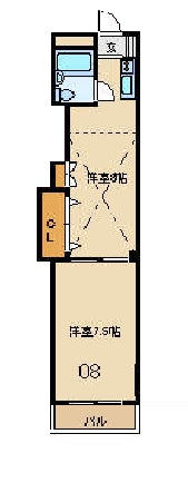 308 間取り図