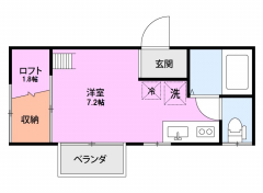 1-103 間取り図