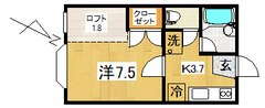 2-C 間取り図