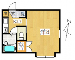 W102 間取り図