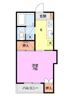 101 間取り図