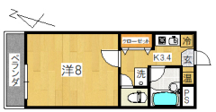 406 間取り図