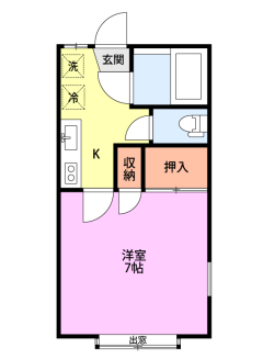 205 間取り図